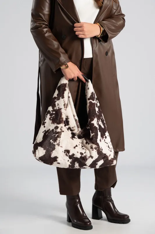 Τσάντα Shoulder Γούνινη