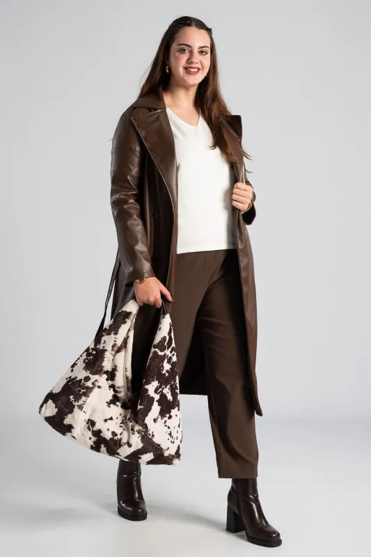 Τσάντα Shoulder Γούνινη