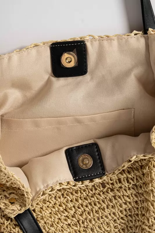 Bag Shoulder Straw Braiding