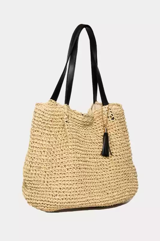 Bag Shoulder Straw Braiding