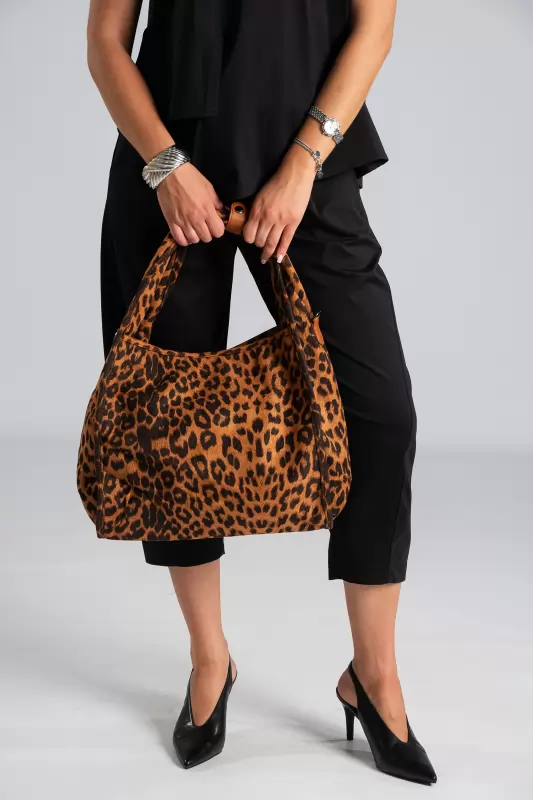 Suede Bag Animal Pattern