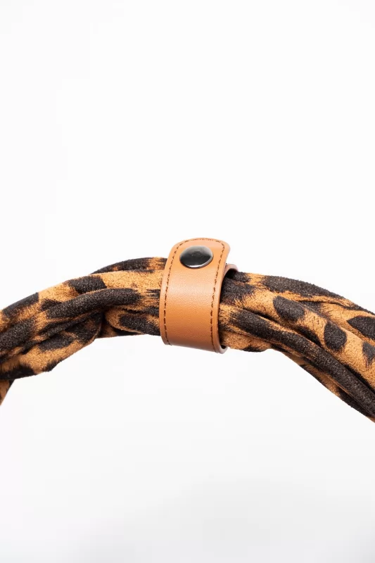 Τσάντα Suede Animal Pattern
