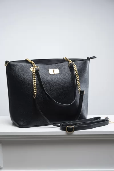 Τσάντα Tote Μαύρη