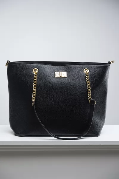 Τσάντα Tote Μαύρη