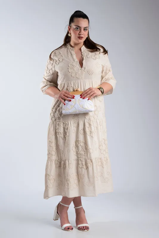 Τσάντα Ξύλινο Clutch Alina