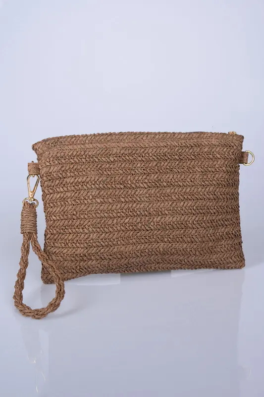 Τσαντάκι Raffia Maya
