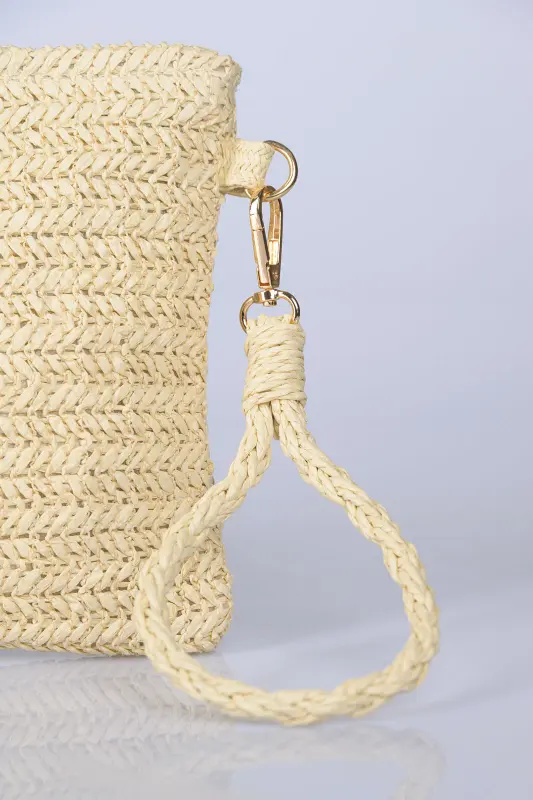 Τσαντάκι Raffia Maya
