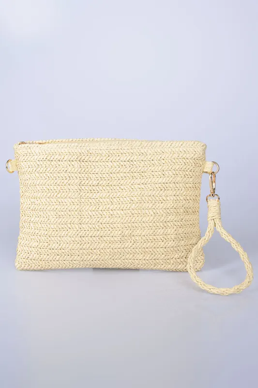 Τσαντάκι Raffia Maya
