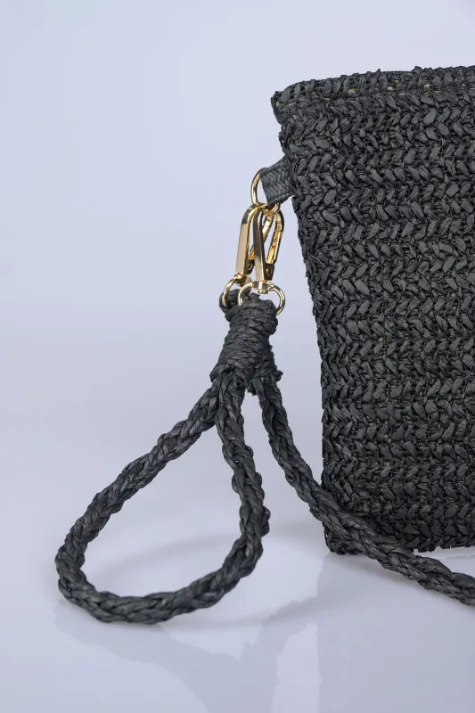 Τσαντάκι Raffia Maya