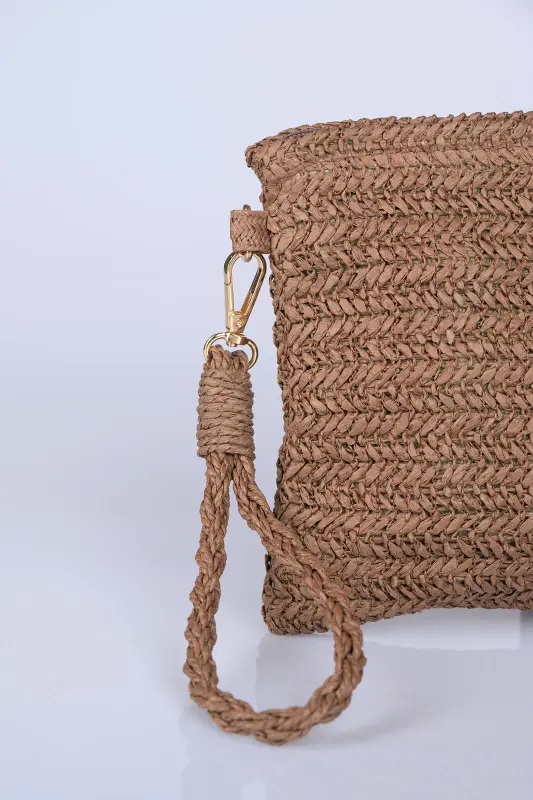 Τσαντάκι Raffia Maya
