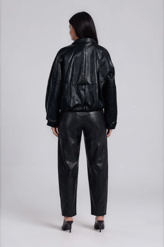 Τζάκετ Bomber Δερματίνη