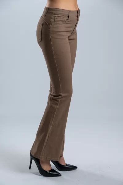 Τζιν Bootcut Μόκα