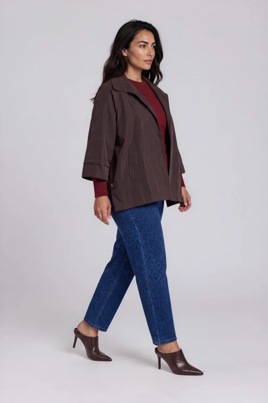 Jeans Leopard-Print With Belt