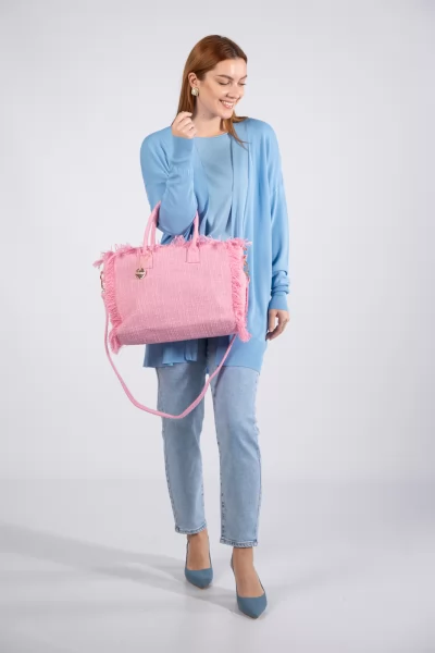 Τζιν Mom Fit Light Blue