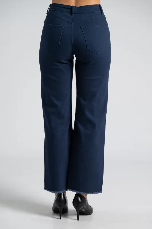 Παντελόνι Τζιν Mom Fit Ξέφτια