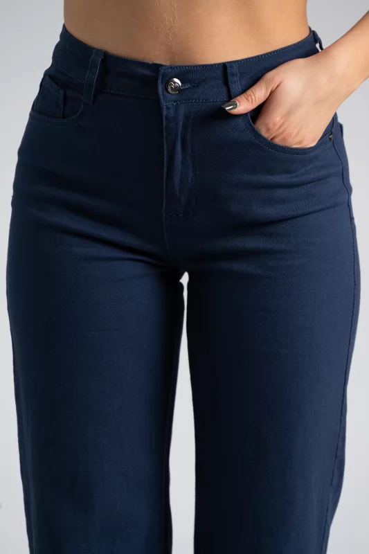Παντελόνι Τζιν Mom Fit Ξέφτια