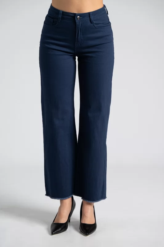 Παντελόνι Τζιν Mom Fit Ξέφτια