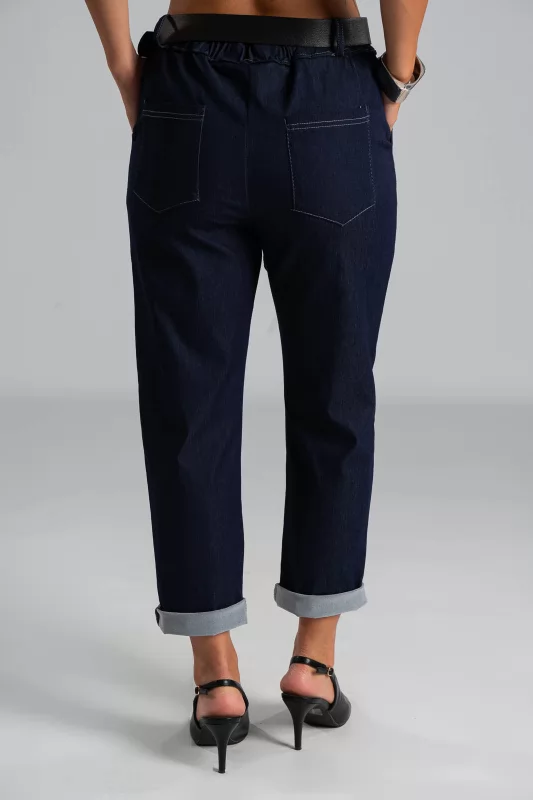 Τζιν Παντελόνι Baggy Καρφίτσες
