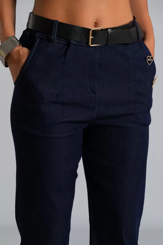 Τζιν Παντελόνι Baggy Καρφίτσες