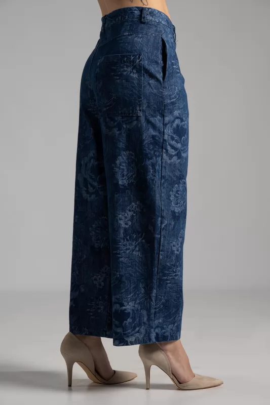 Jeans Pants Flower