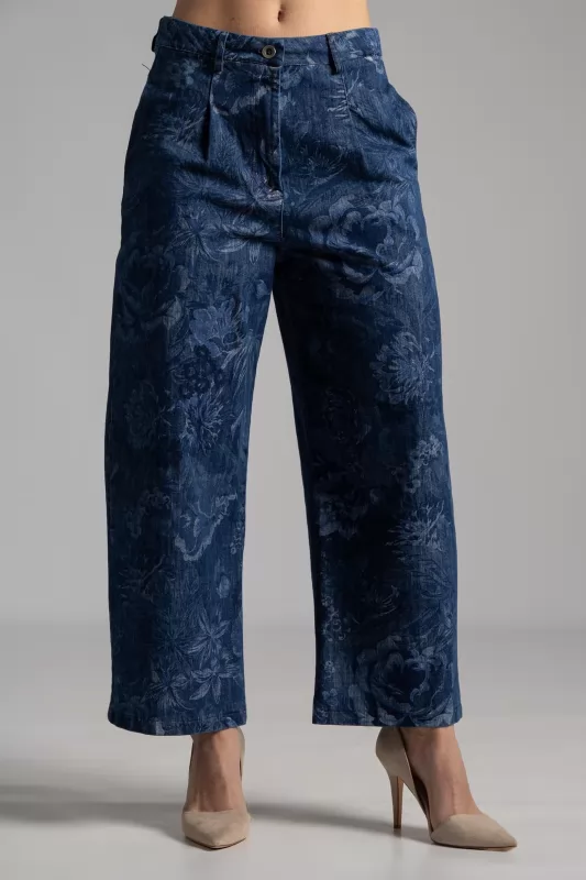 Jeans Pants Flower