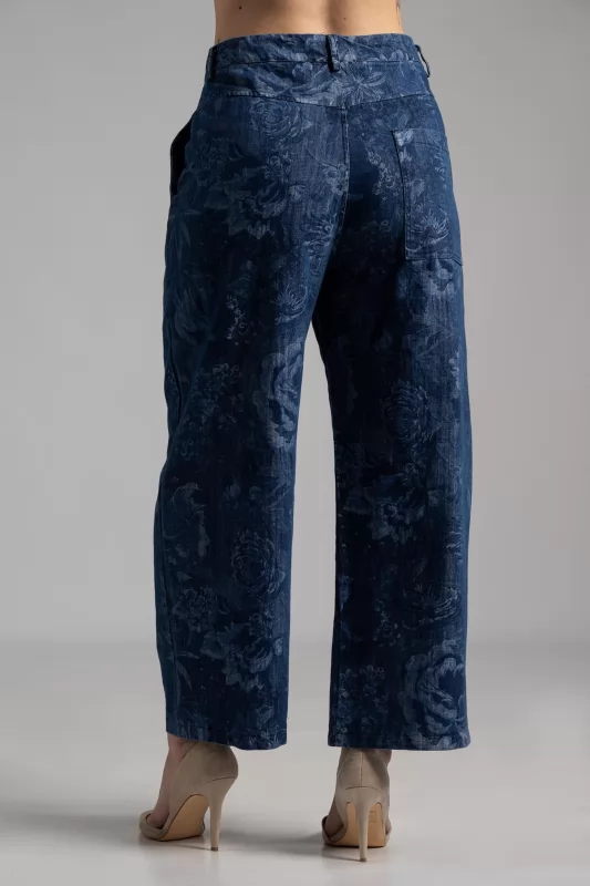 Jeans Pants Flower