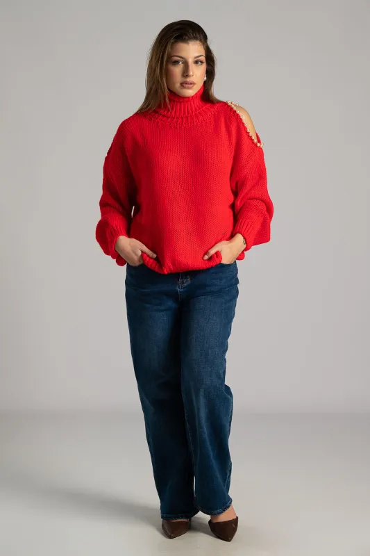 Τζιν Παντελόνι High Rise Straight