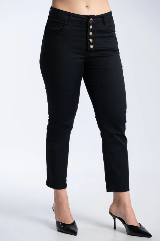 Τζιν Παντελόνι Κουμπιά Καρδιές