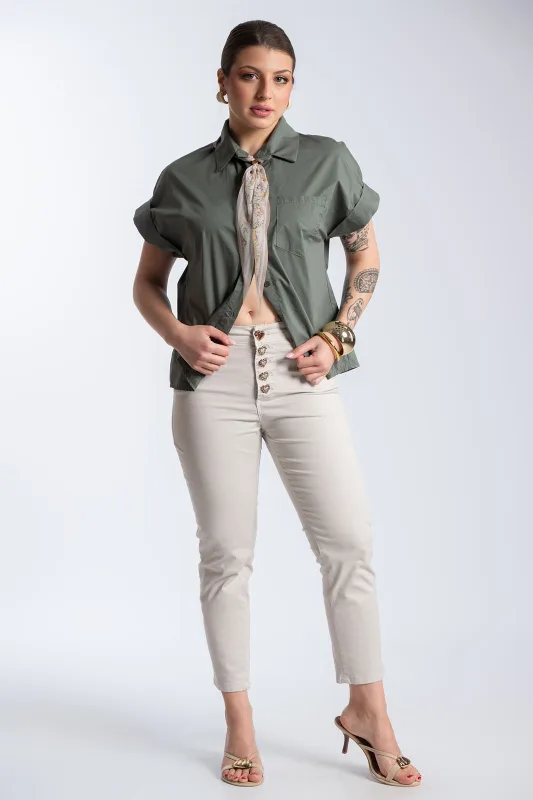 Τζιν Παντελόνι Κουμπιά Καρδιές