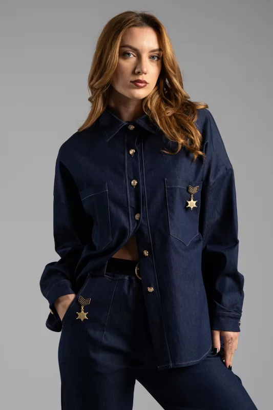 Jeans Shirt Pin