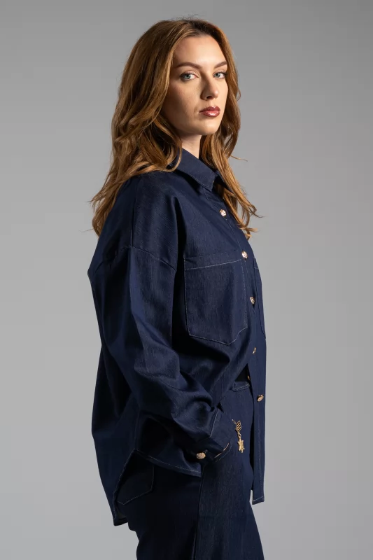 Jeans Shirt Pin