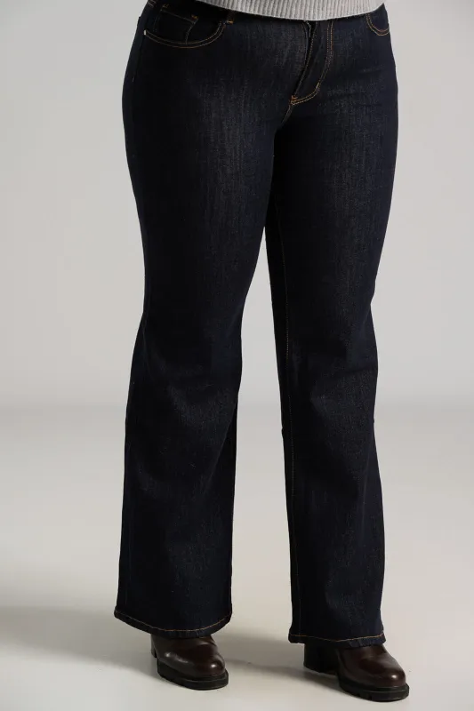 Jeans High-Waist Light Bell Bottom 