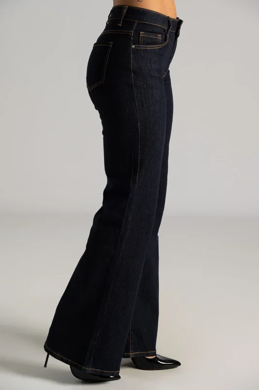 Jeans High-Waist Light Bell Bottom 