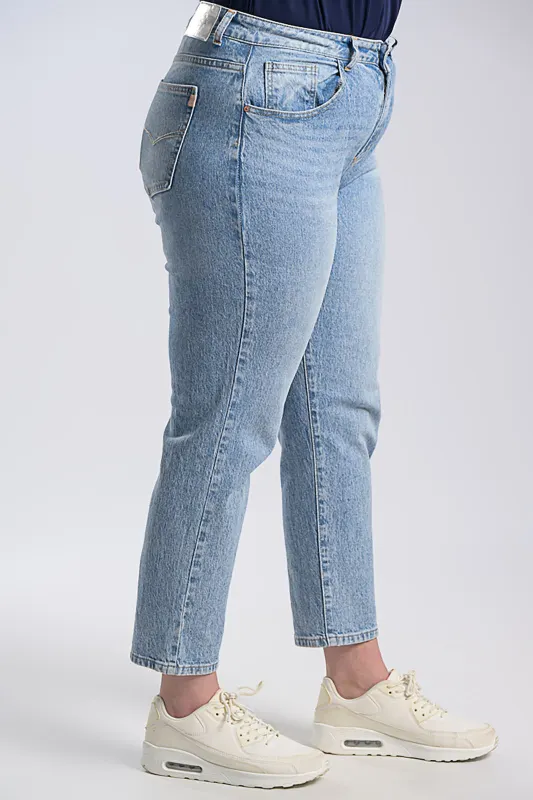 Τζιν Ψηλόμεσο Mom Fit