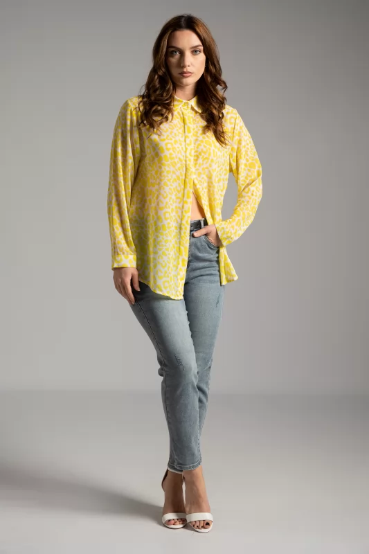 Jeans Push Up High Waist Belt