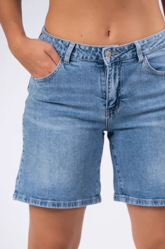 Τζιν Shorts Light Blue