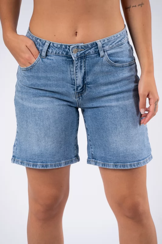 Τζιν Shorts Light Blue
