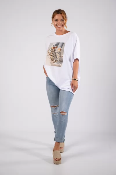 Jean Tears Light Blue