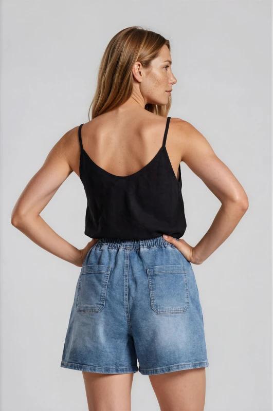 Jean Shorts Waistband