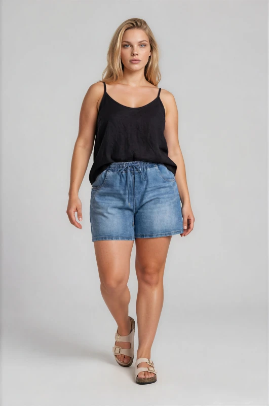 Jean Shorts Waistband