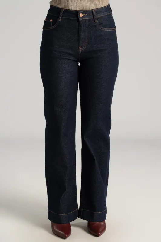 Τζιν Straight Leg Εξωτερικές Ραφές