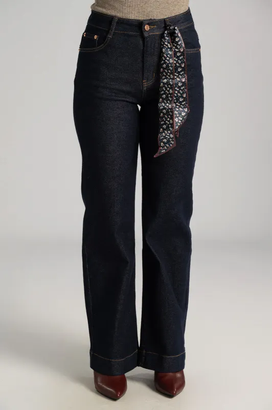 Τζιν Straight Leg Εξωτερικές Ραφές