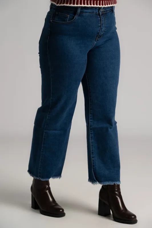 Τζιν Straight Τελείωμα Ξέφτια