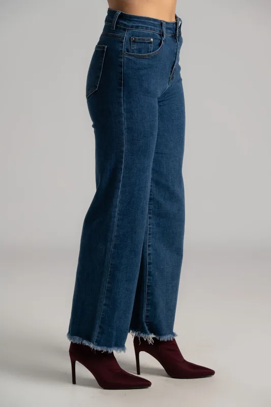 Τζιν Straight Τελείωμα Ξέφτια