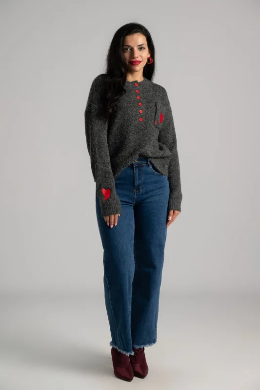 Τζιν Straight Τελείωμα Ξέφτια