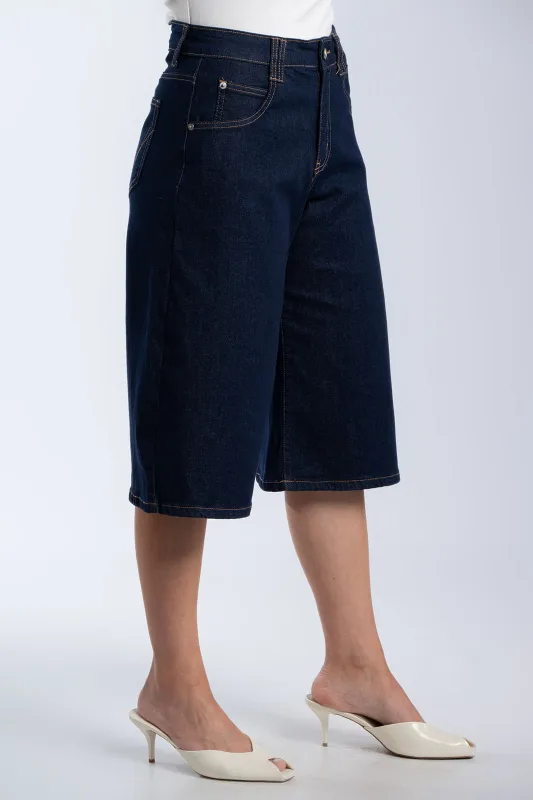 Βερμούδα Denim Relaxed Fit