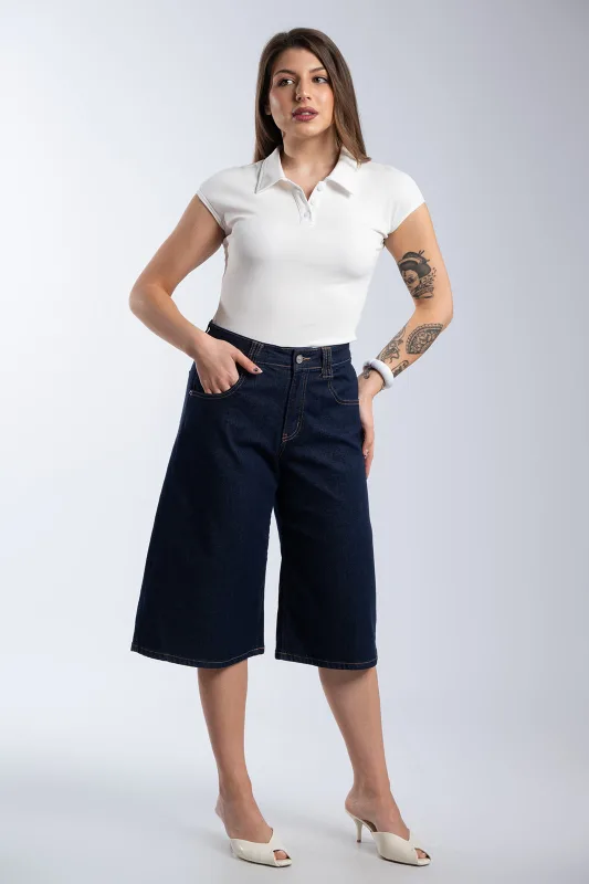 Βερμούδα Denim Relaxed Fit