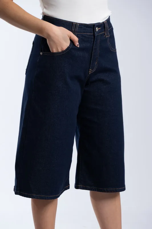 Βερμούδα Denim Relaxed Fit