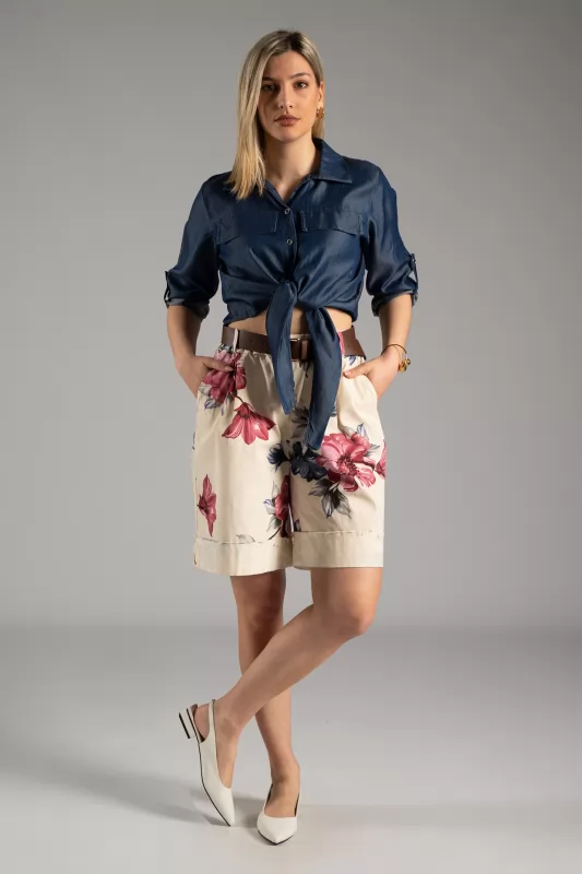 Bermuda Floral Belt