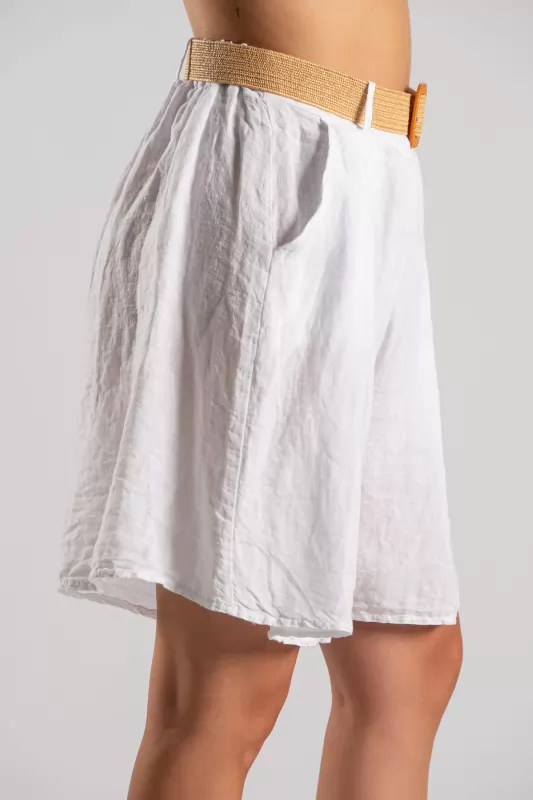 Bermuda Linen Pleat
